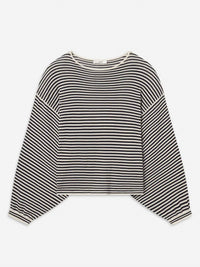 Frame - Striped Slouchy Sweater