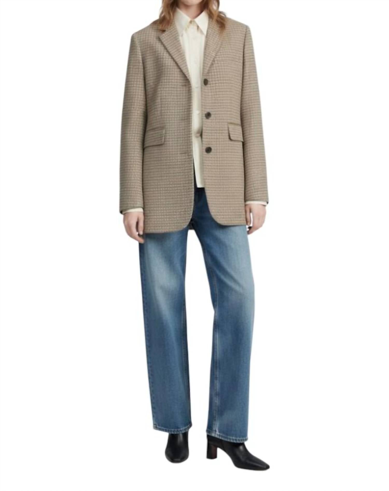 Rag & Bone - Evia Plaid Blazer