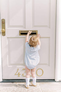 The Proper Peony - Boys Balloons Bubble Romper