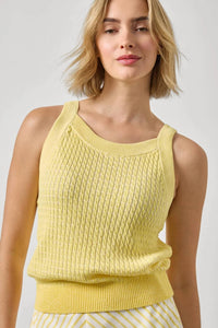 Lilla P - Mini Cable Knit Tank Top