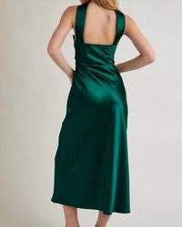 Le Lis - Strapless Scarf Detail Midi Dress