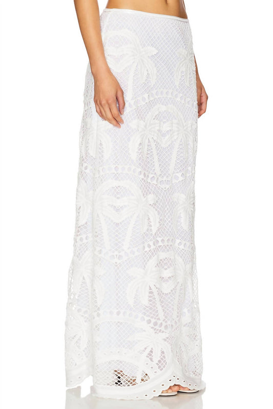 Le Superbe - Bohemia Palms Slim Maxi Skirt