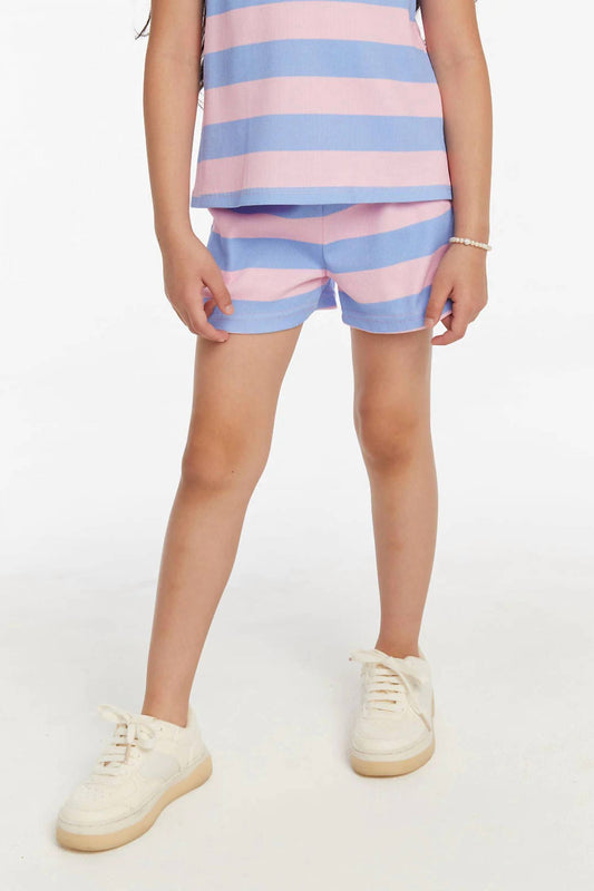 Chaser - Girls Striped Shorts