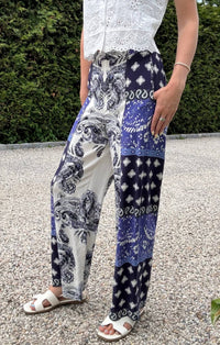 Central Park West - Allie Paisley Patch Pants