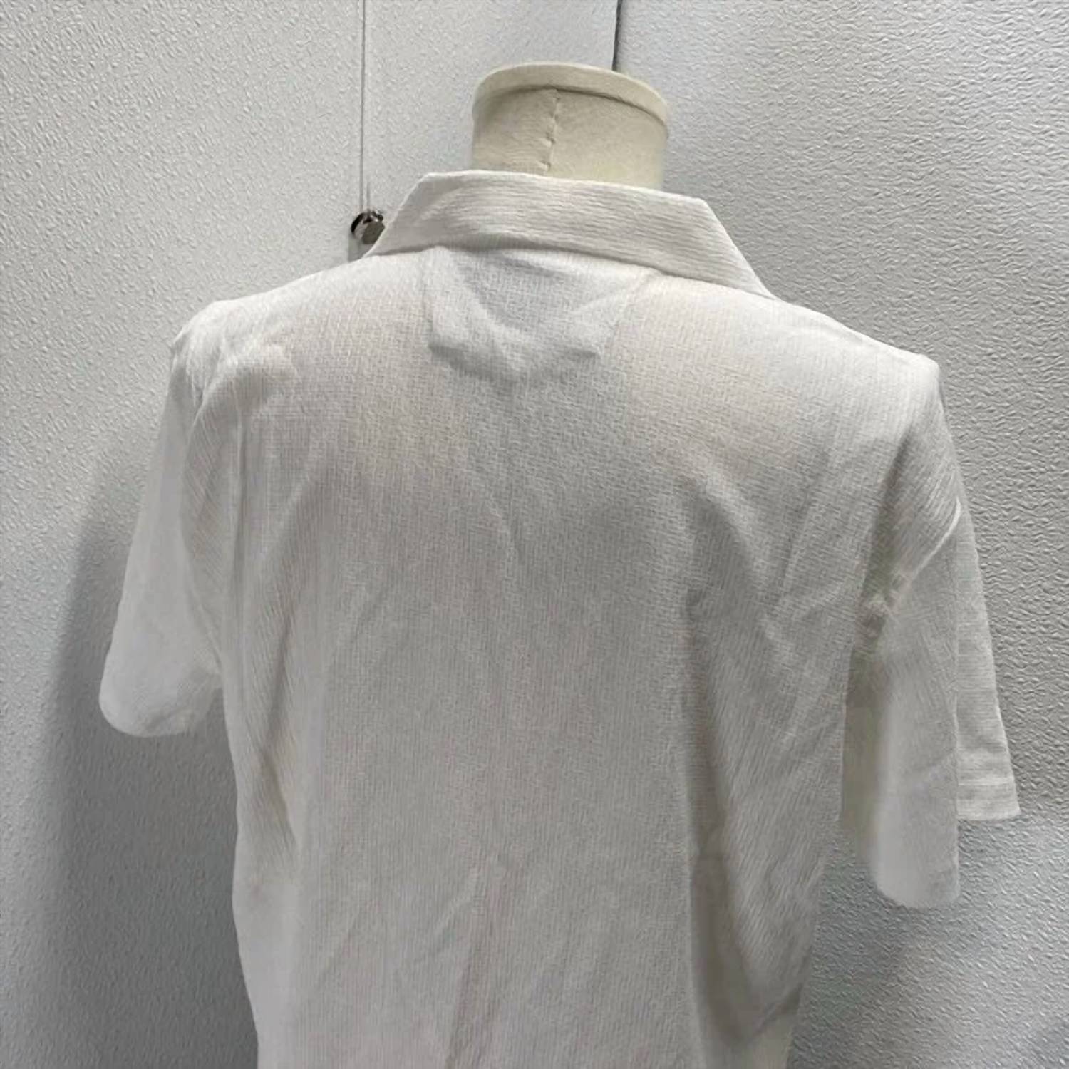 Blanco By Nature - Men’s Textured Cotton Button Shirt
