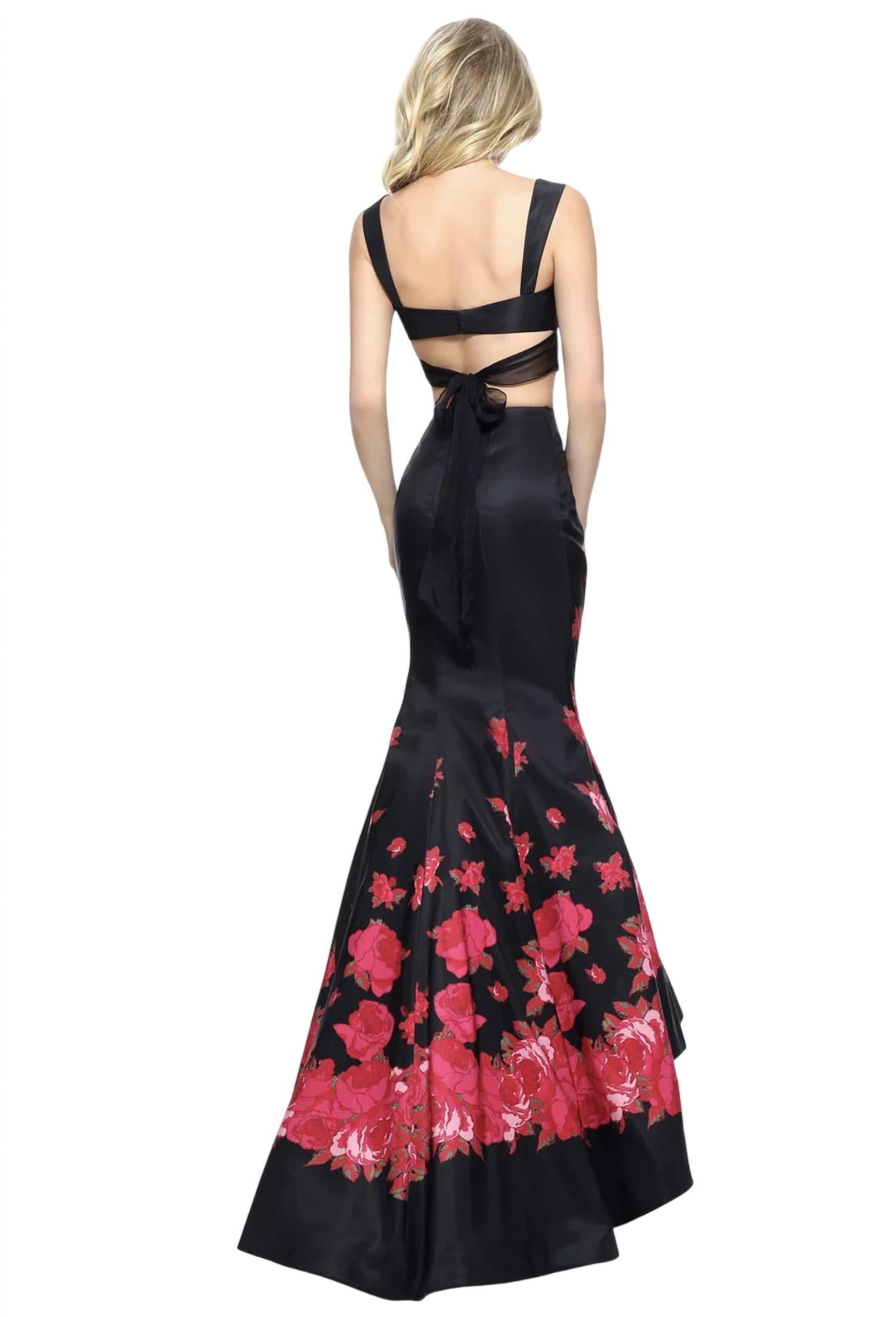 Sherri Hill - Taffeta Mermaid Prom Dress
