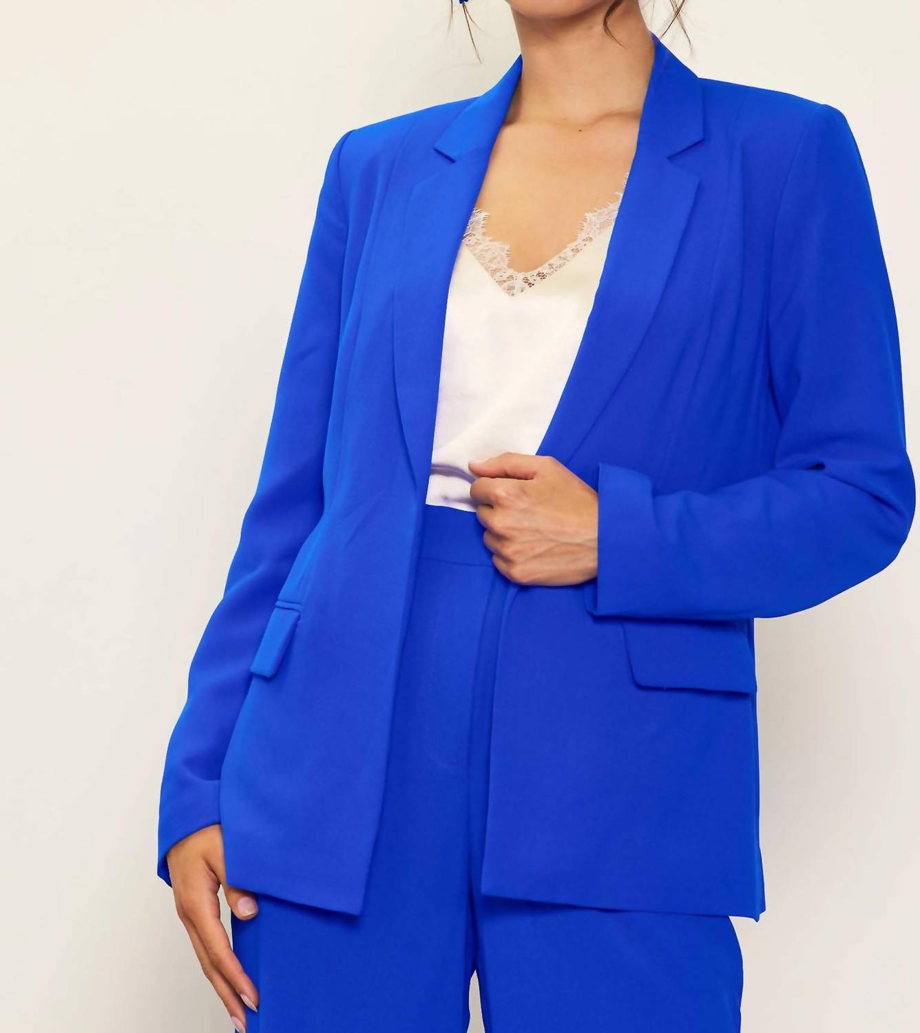 Skies Are Blue - Classic Tailored Blazer