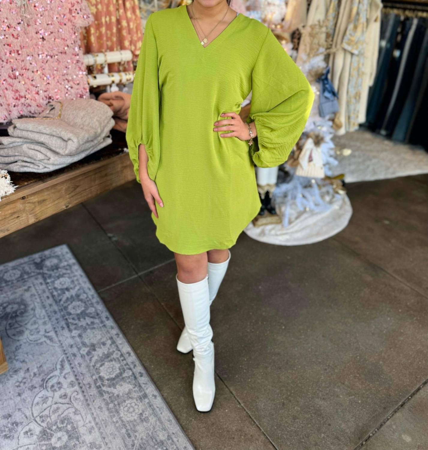 Ivy Jane - Deep V-neck Dress