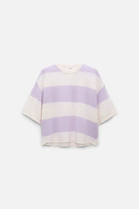 Dorothee Schumacher - Merino-cashmere Striped Knit Top