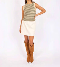 Sage The Label - Mona Stripe Sweater Tank