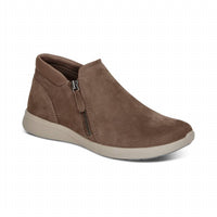 Aetrex Women's Addie Boot in brown - women's shoe