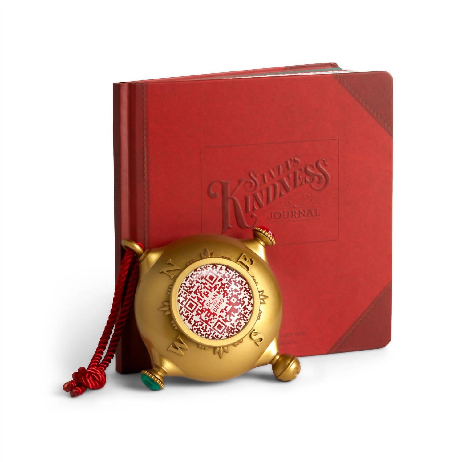 Demdaco - Santa's Kindness Ornament & Journal