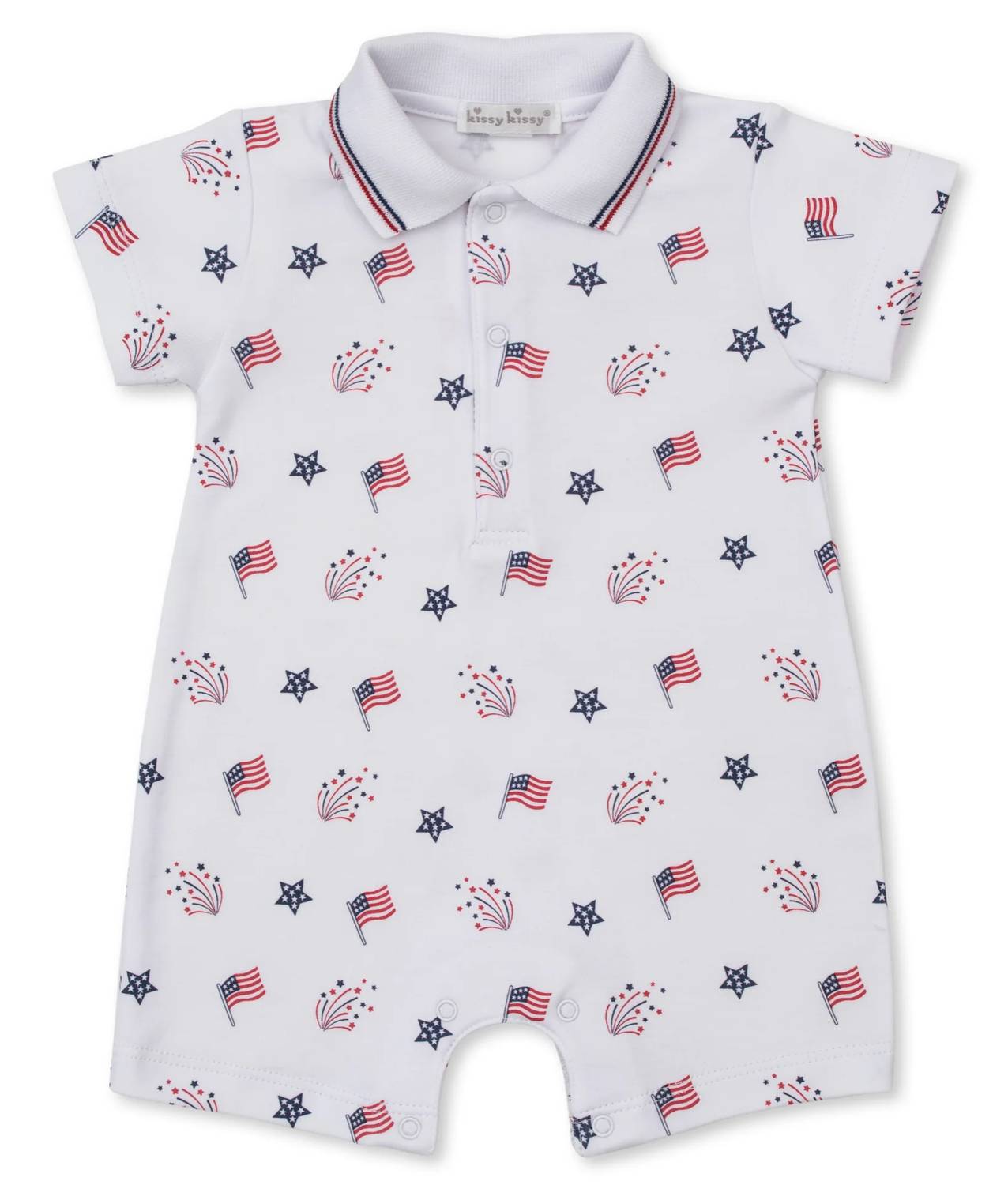 Kissy Kissy - Star-spangled Freedom Short Playsuit