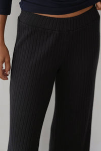 Donni. - Sweater Rib Kick Flare Pants