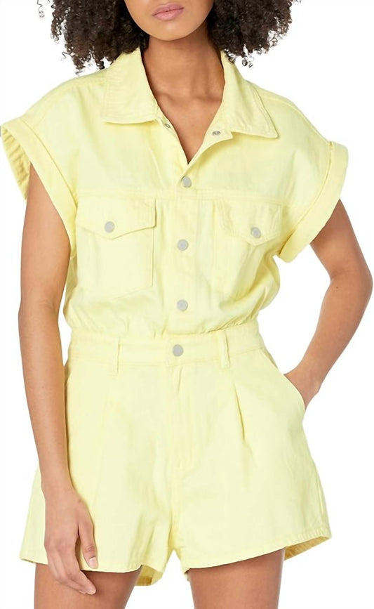 Blanknyc - Collared Romper