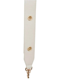 Pretty Simple Evelynn Eyelet Vegan Leather Strap in cream - women's item