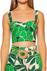 Cara Cara - Claudine Cropped Top