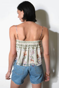 Greylin - TIE FRONT SLEEVELESS TOP