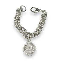 Jagged Halo Jewelry - Women's Tatiana Evil Eye Amulet Bracelet