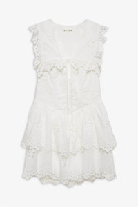 Lil Lemons By For Love And Lemons - Daisy Eyelet Mini Dress