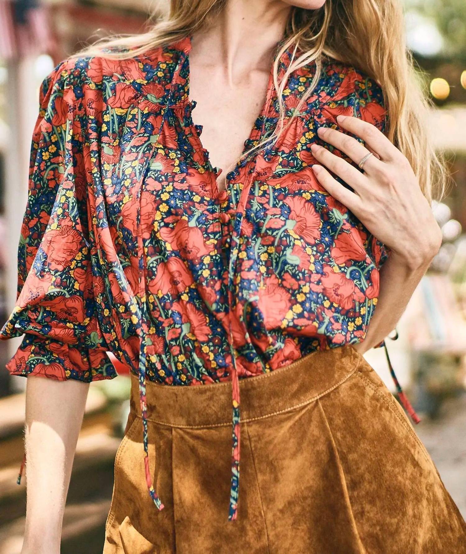 Hunter Bell - Rory V-neck Top