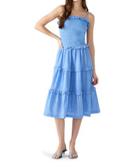 STEVE MADDEN Nash Dress in aurora blue 1 - women's dress
