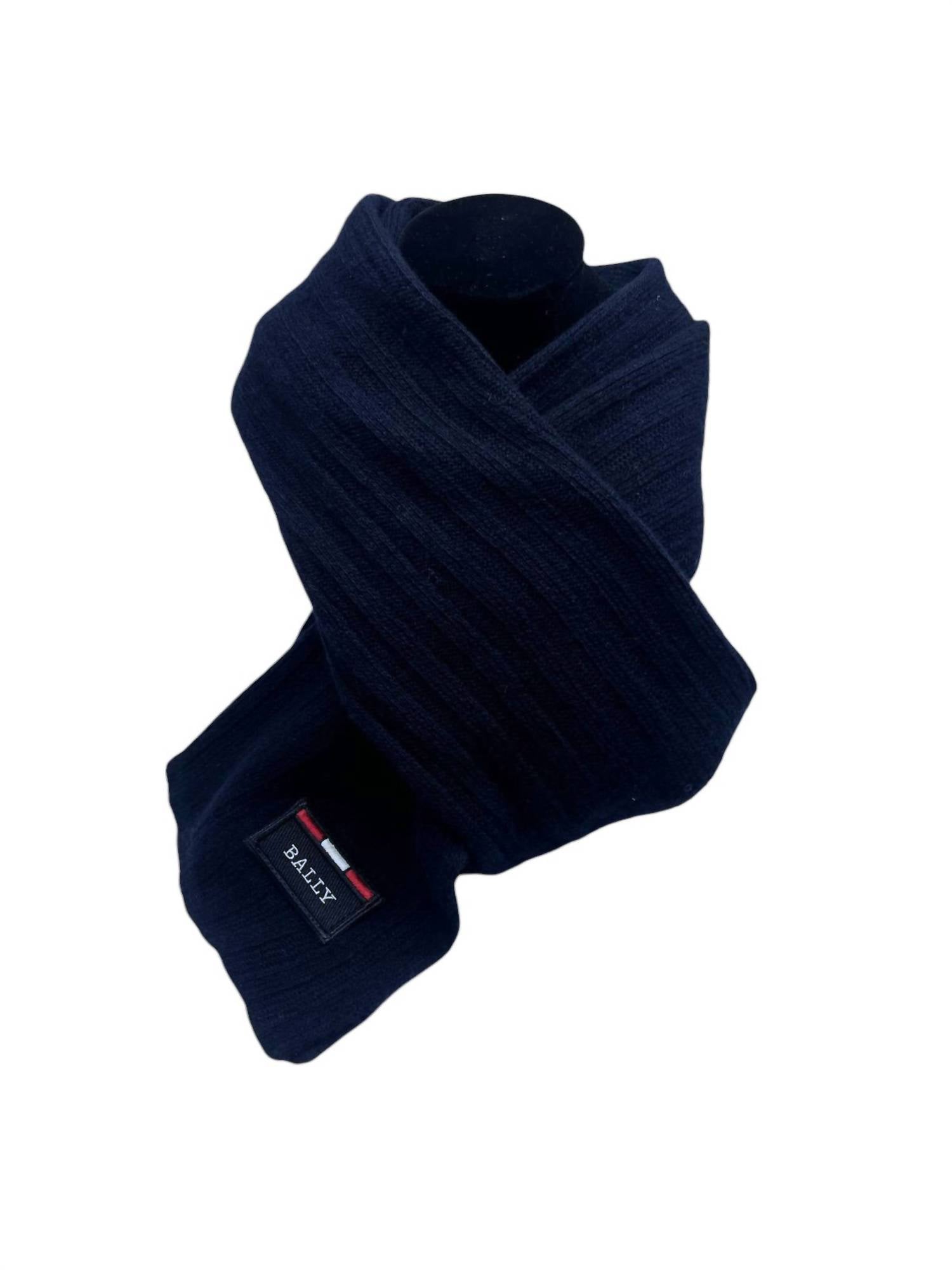 Bally - Women's Knit Wool Scarf