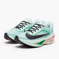 NIKE Women's Zoom Fly 6 Shoes in glacier ice black hyper pink - women's shoe - detail view