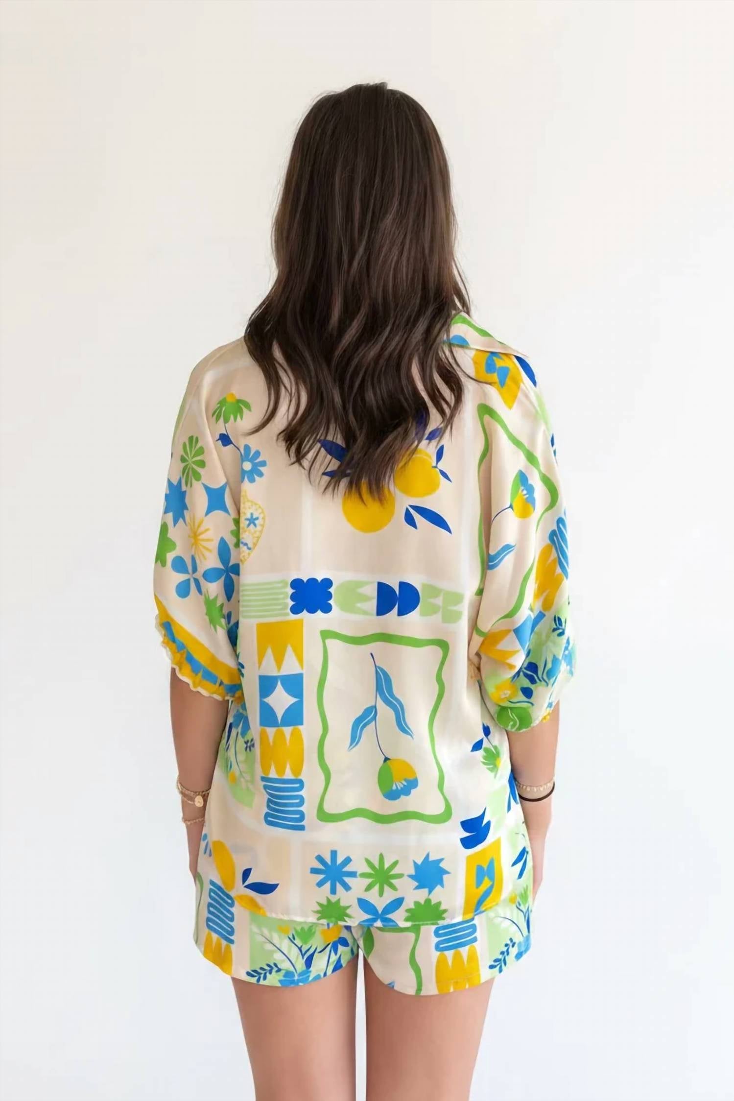 Adrienne - Sloan Collared Top