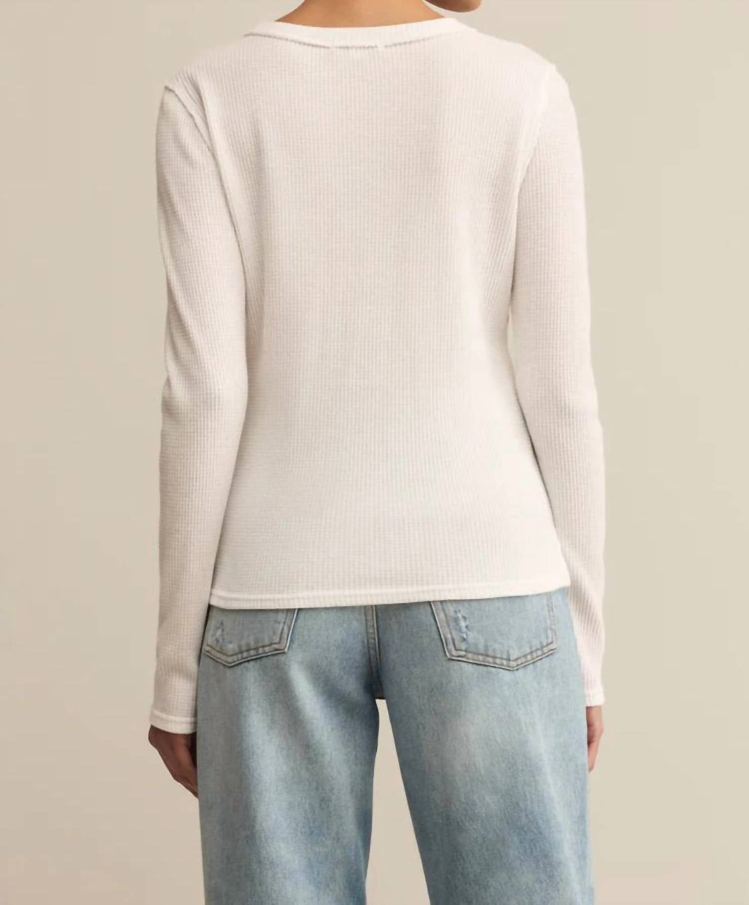 Z Supply - Women's Arlet Mini Thermal Top
