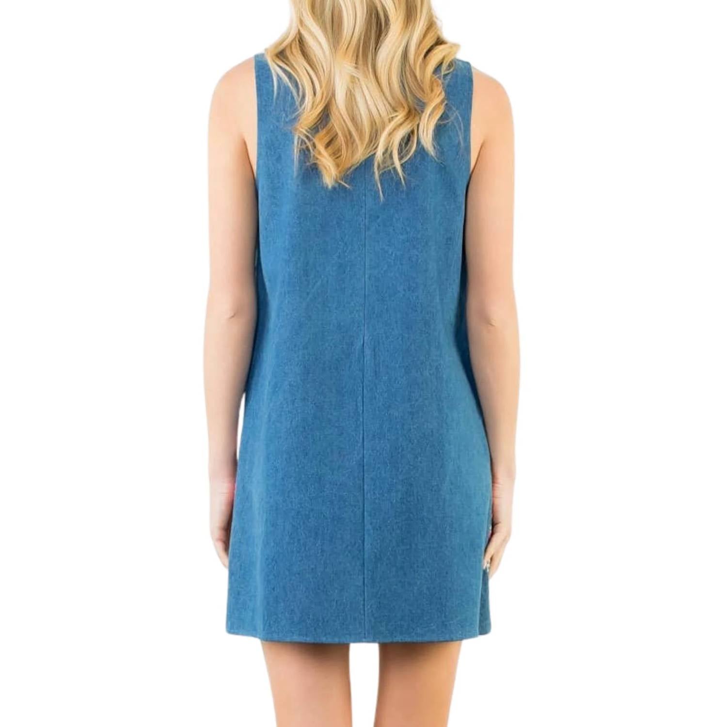 Thml - Sleeveless Embroidery Detail Dress