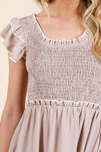 Lime N Chili - Ruffle Smock Dress