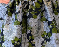 Meet Me In Santorini - Moonlit Garden Jacquard Mini Dress