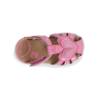 Stride Rite Kid's Zinnia Sandal in bright pink - kids' shoe - alternate view