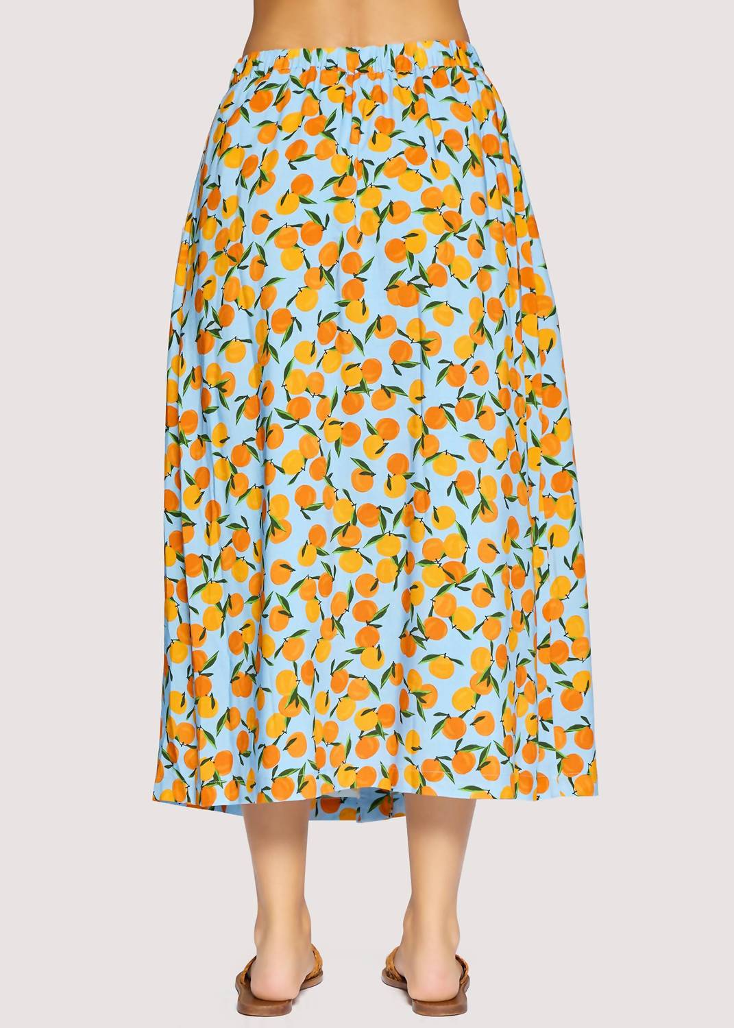 Lost + Wander - Citrus Soiree Midi Skirt