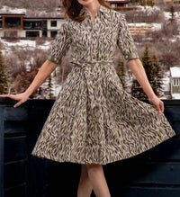 Dizzy-Lizzie - Mrs Maisel Print Dress