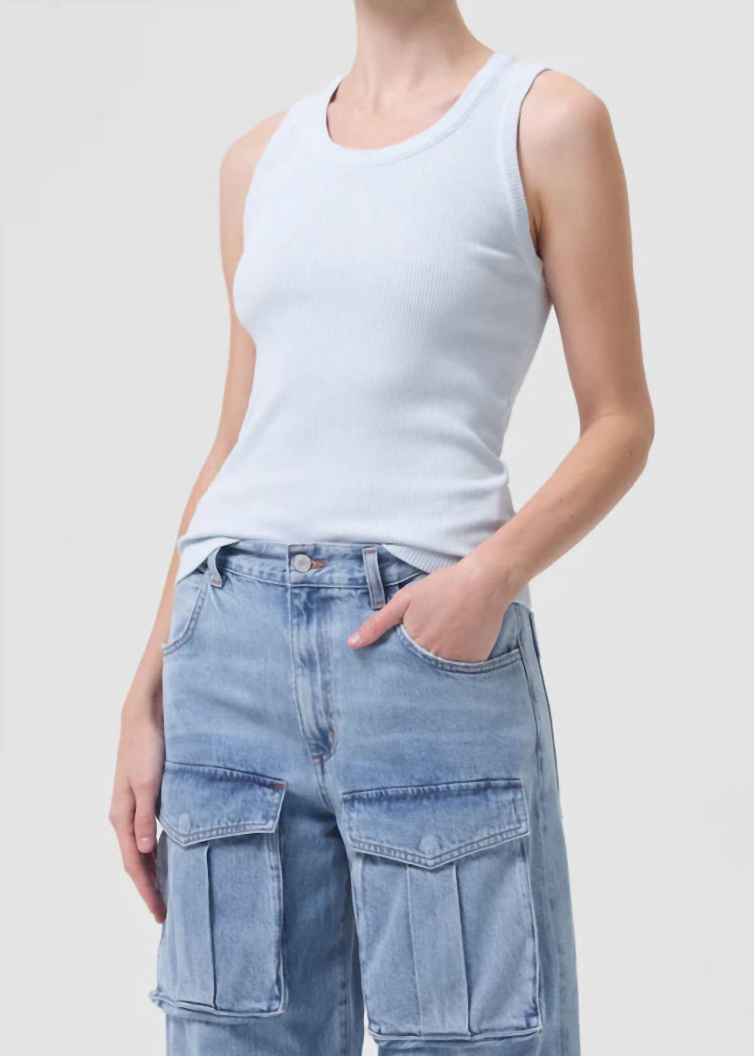 Agolde - Crewneck Tank Top