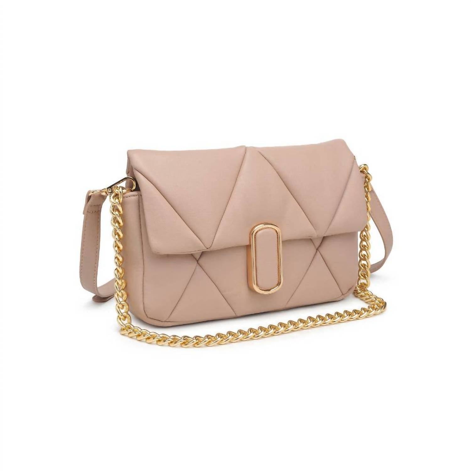 Urban Expressions Women's Anderson Crossbody Bag in nude - women's bag - detail view