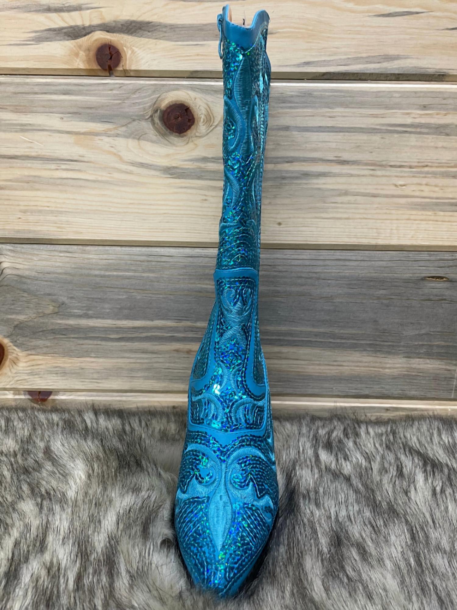 Tall Sequin Boots