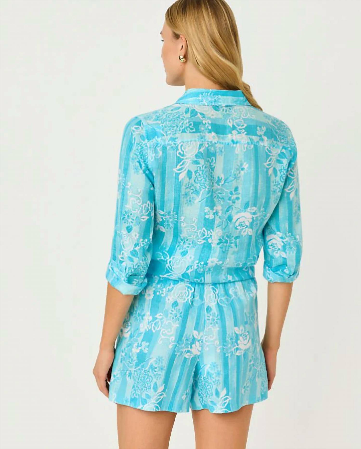 Lilly Pulitzer - Sea View Button Down Top
