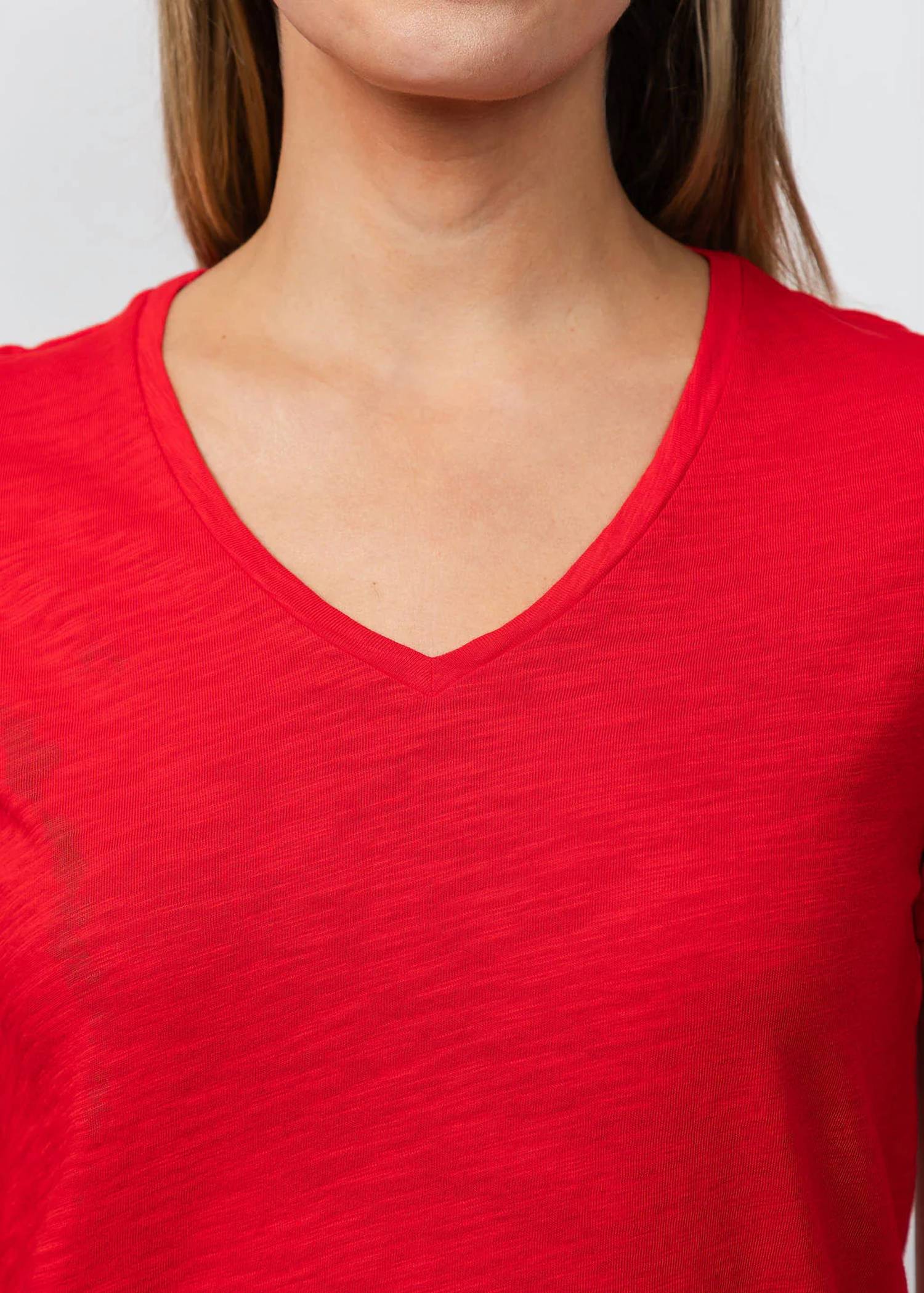 Elliott Lauren - Short Sleeve V-neck Tee