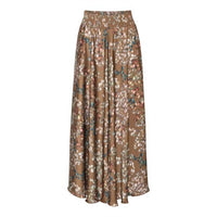 Karmamia SAVANNAH SKIRT in melange brown - women's skirt - detail view