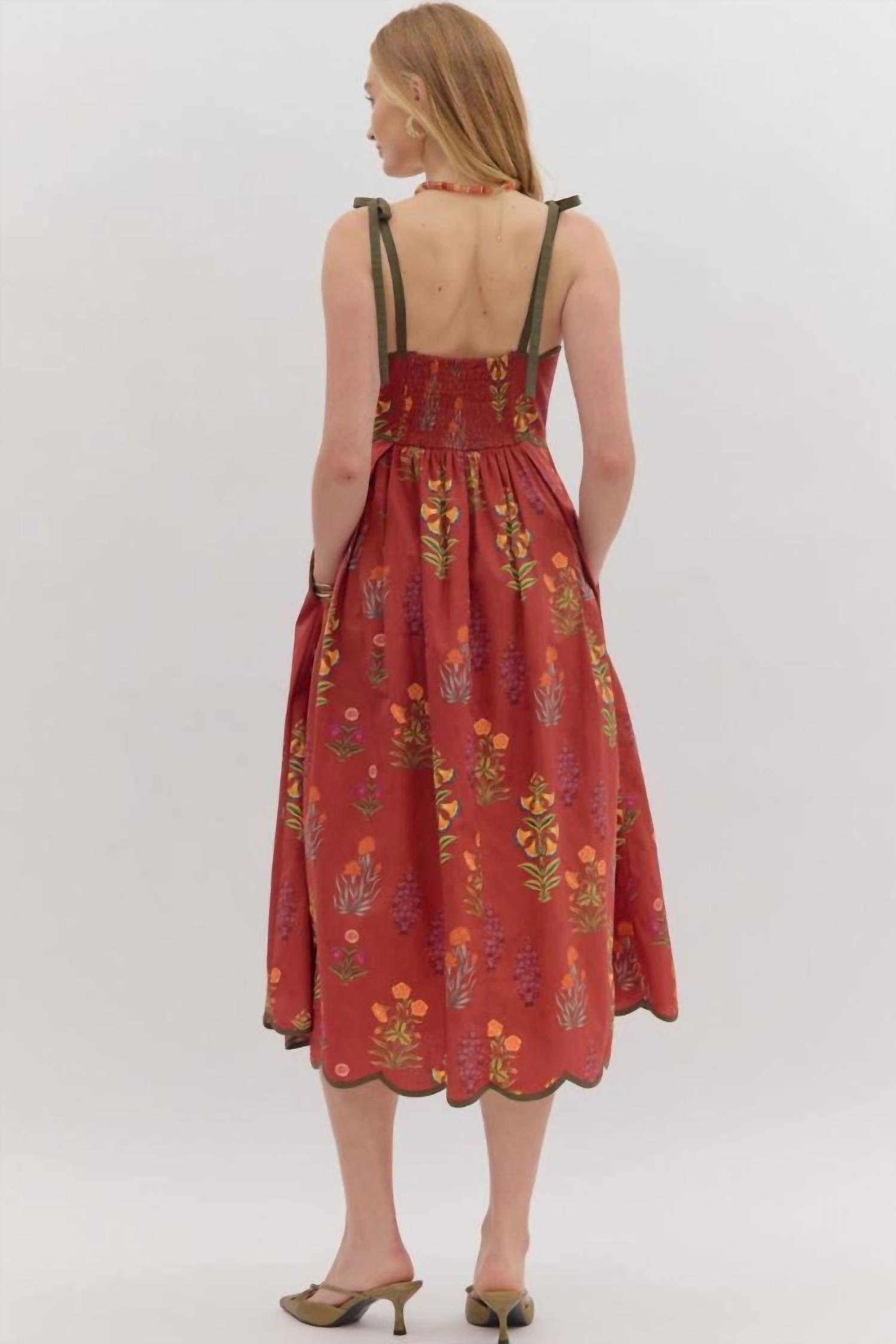 Entro - Rustic Blossom Dress