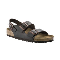 Birkenstock - Men's Milano Soft Footbed Smooth Leather Sandals