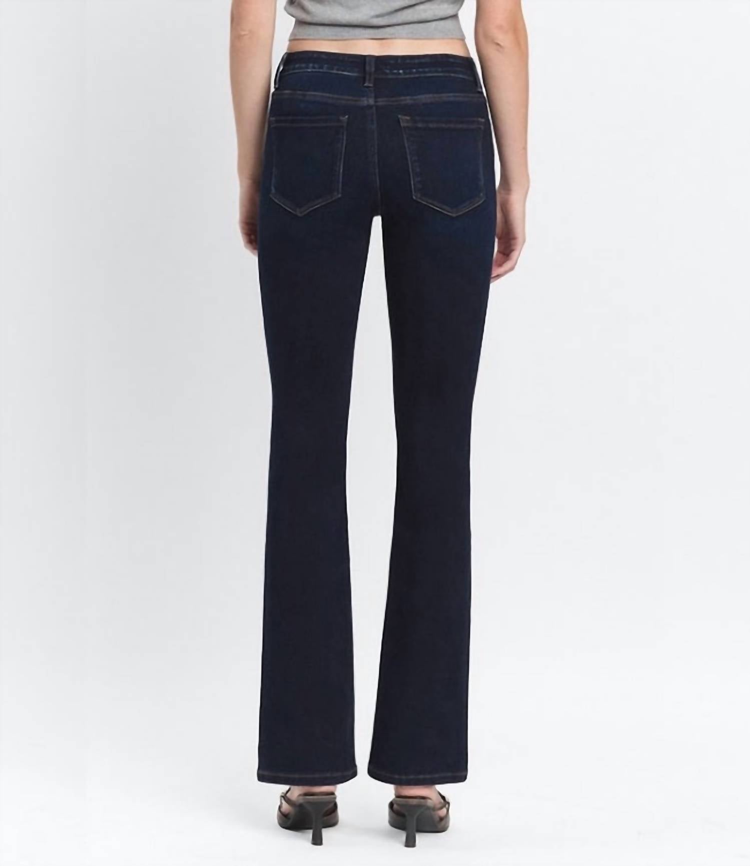 Vervet By Flying Monkey - Marlowe Mid Rise Bootcut Jeans