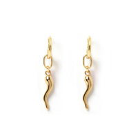 Arms Of Eve - Women's Cornicello Charm Earrings