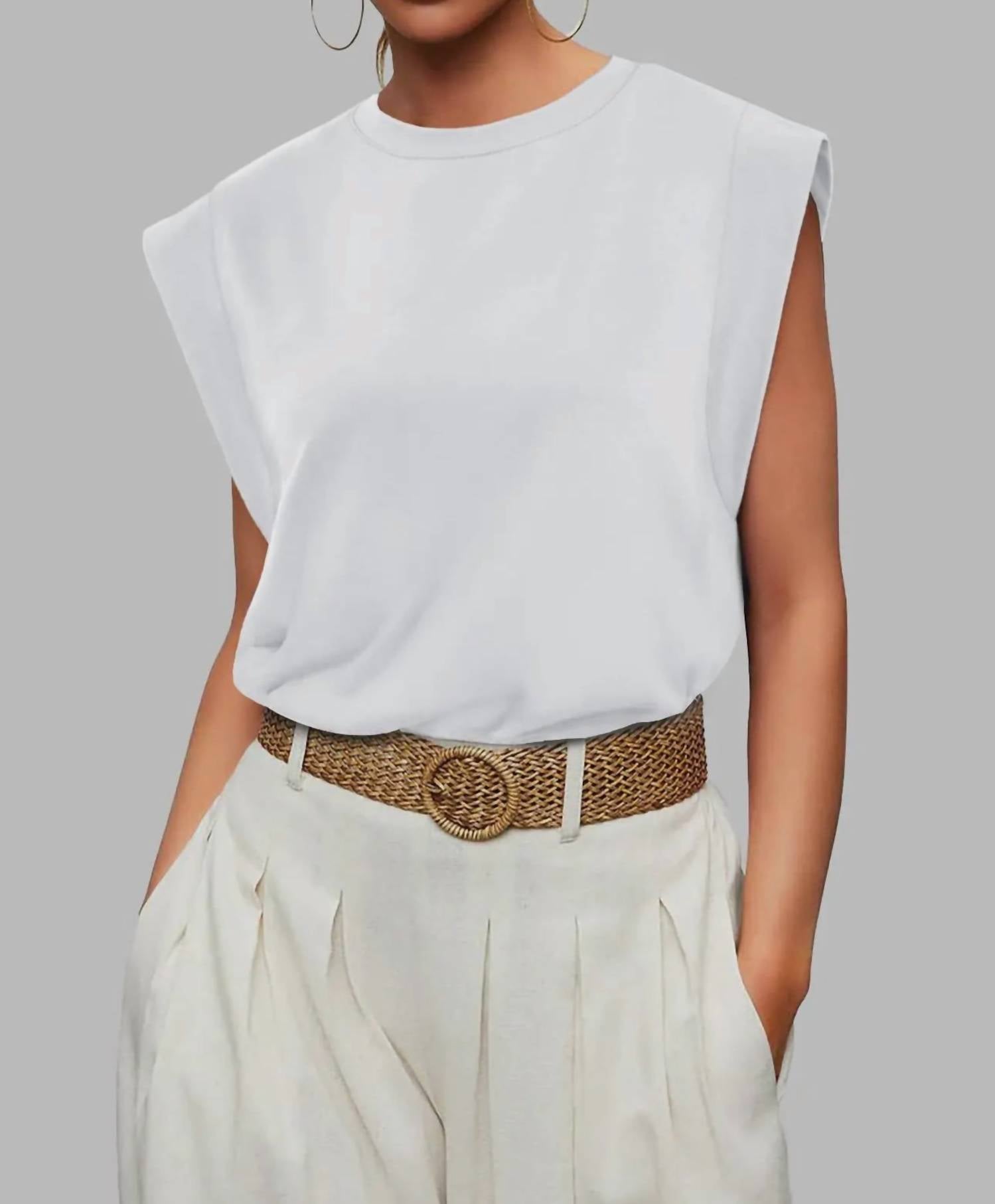 Rosa Clothing - Cap Sleeve Tee