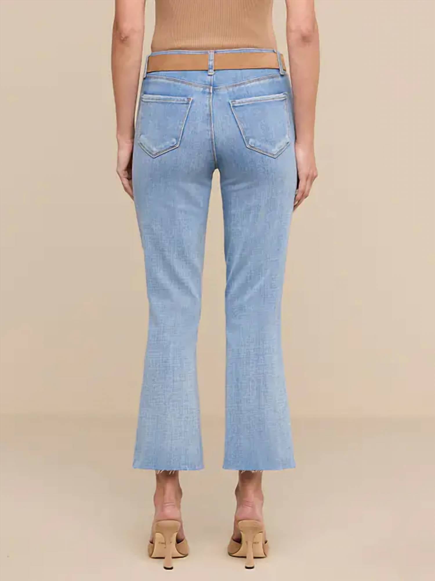 L'Agence - Kendra Cropped Flare Jeans