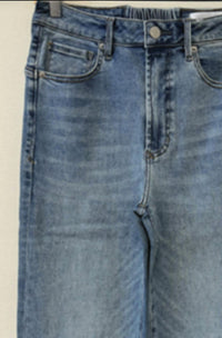 Dear John Denim - Women's High Rise Full Cut Off Hem Pant