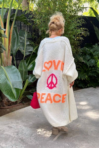 Love Salve - Chic Long Sleeve Cardigan